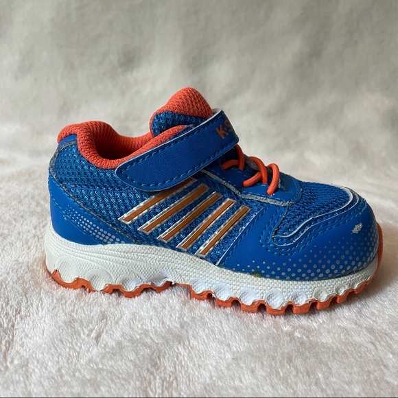 K-SWISS Blue & Orange Infant Sneakers - Picture 6 of 12